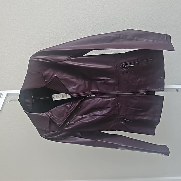 COPY - Coated Zip Front Jacket, NWT - Picture 2 of 8